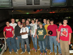 Freshman bowling