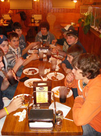 freshman pizza party