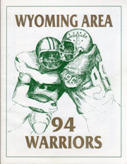 1994 WA Football Program Cover