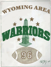 1996 WA Football Program Cover