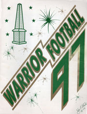 1997 WA Football Program Cover