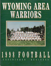 1998 WA Football Program Cover