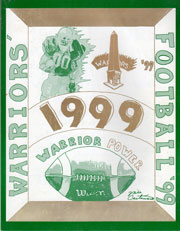 1999 WA Football Program Cover