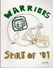 2001 WA Football Program Cover