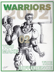 2002 WA Football Program Cover