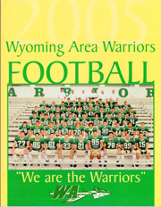 2005 WA Football Program Cover