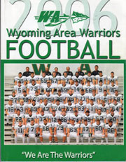 2006 WA Football Program Cover